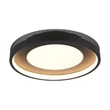 Trio SOLEA mennyezet lámpa fém, műanyag, fekete, barna, fehér, LED, 36W, 3000K, 4700Lm - 656610132