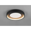 Trio SOLEA mennyezet lámpa fém, műanyag, fekete, barna, fehér, LED, 36W, 3000K, 4700Lm - 656610132