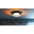 Trio SOLEA mennyezet lámpa fém, műanyag, fekete, barna, fehér, LED, 36W, 3000K, 4700Lm - 656610132