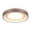 Trio SOLEA mennyezet lámpa fém, műanyag, barna, fehér, LED, 36W, 3000K, 4700Lm - 656610165