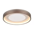 Trio SOLEA mennyezet lámpa fém, műanyag, barna, fehér, LED, 36W, 3000K, 4700Lm - 656610165
