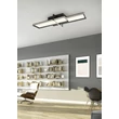 Trio CHARLESTON mennyezet lámpa fém, műanyag, antracit, fehér, LED, 3000K, 22W, 2600lm, 13.5W, 1800lm - 672110542