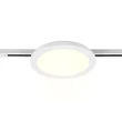 Trio CAMILLUS fényforrás 2-fázisú sínrendszerhez műanyag, fehér, LED, 3000K, 13W, 1400lm - 76921531