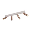 Trio AMBALA mennyezet lámpa fém, barna, LED, 22W, 2300-3000-4000K, 2000Lm - 849210465