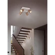 Trio SOKA mennyezet lámpa fém, barna, GU10 - 867730465