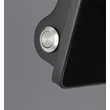 Trio MOURA reflektor fém, fekete, LED, 18W, 2150lm, 3000K-4000K-6000K, IP54 - R22106132