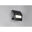 Trio MOURA reflektor fém, fekete, LED, 10W, 1100lm, 3000K-4000K-6000K, IP54 - R22109132