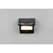 Trio MOURA reflektor fém, fekete, LED, 10W, 1100lm, 3000K-4000K-6000K, IP54 - R22109132