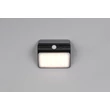 Trio OLINDA kültéri fali lámpa műanyag, fekete, LED, 2.5W, 250lm, 4000K, IP44 - R23156102