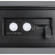 Trio SILVES kültéri fali lámpa műanyag, fekete, LED, 6W, 700lm, 4000K, IP44 - R23306102