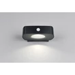 Trio BILBAO kültéri fali lámpa műanyag, fekete, LED, 6W, 700lm, 4000K, IP44 - R23336202