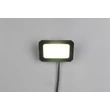 Trio FUNCHAL reflektor fém, üveg, fekete, áttetsző, LED, 30W, 2800lm, 4000K, IP65 - R23346232