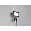 Trio FUNCHAL reflektor fém, üveg, fekete, áttetsző, LED, 20W, 1800lm, 4000K, IP65 - R23349132