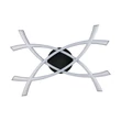 Trio POLLOCK mennyezet lámpa fém, műanyag, fekete, fehér, LED, 22W, 3000K, 2500Lm - R23691132