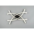 Trio POLLOCK mennyezet lámpa fém, műanyag, fekete, fehér, LED, 22W, 3000K, 2500Lm - R23691132