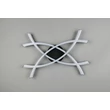 Trio POLLOCK mennyezet lámpa fém, műanyag, fekete, fehér, LED, 22W, 3000K, 2500Lm - R23691132