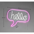 Trio HELLO dekor lámpa műanyag, áttetsző, LED, 5W - R23711100