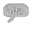 Trio HELLO dekor lámpa műanyag, áttetsző, LED, 5W - R23711100