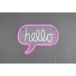 Trio HELLO dekor lámpa műanyag, áttetsző, LED, 5W - R23711100