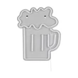 Trio BEER dekor lámpa műanyag, áttetsző, LED, 5W - R23721100