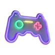Trio GAMER dekor lámpa műanyag, áttetsző, LED, 5W - R23741100