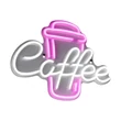 Trio COFFEE dekor lámpa műanyag, áttetsző, LED, 5W - R23751100