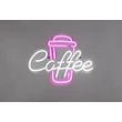 Trio COFFEE dekor lámpa műanyag, áttetsző, LED, 5W - R23751100