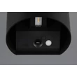 Trio GENIE mozgásérzékelős kültéri fali lámpa fém, fekete, 2W, 3000K, 300Lm, IP44 - R24161632