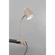 Trio PONGO csiptetős lámpa műanyag, bézs, LED, 4.5W, 500lm, 3000K - R25831143