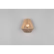 Trio LIRA fali lámpa fém, papír, fekete, barna, LED, 1W, 140lm, 3000K - R25991126