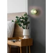 Trio EARL fali lámpa fém, üveg, bronz, zöld, LED, 1W, 140lm, 3000K - R27771115