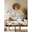 Trio BIJOU függeszték papír, fekete, barna, E27 - R31831026
