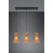Trio BIJOU függeszték papír, fekete, barna, E27 - R31833026
