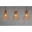 Trio BIJOU függeszték papír, fekete, barna, E27 - R31833026
