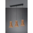 Trio BIJOU függeszték papír, fekete, barna, E27 - R31833026