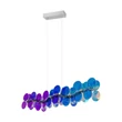 Trio PULSE függeszték fém, műanyag, áttetsző, LED, 18W, 4000K, 2000Lm - R33681153
