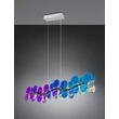 Trio PULSE függeszték fém, műanyag, áttetsző, LED, 18W, 4000K, 2000Lm - R33681153