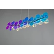 Trio PULSE függeszték fém, műanyag, áttetsző, LED, 18W, 4000K, 2000Lm - R33681153