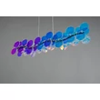 Trio PULSE függeszték fém, műanyag, áttetsző, LED, 18W, 4000K, 2000Lm - R33681153