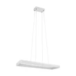 Trio CAMINO függeszték fém, műanyag, fehér, LED, 27W, 4000K, 3600Lm - R35771131