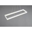 Trio CAMINO függeszték fém, műanyag, fehér, LED, 27W, 4000K, 3600Lm - R35771131