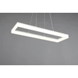 Trio CAMINO függeszték fém, műanyag, fehér, LED, 27W, 4000K, 3600Lm - R35771131