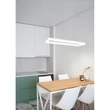 Trio CAMINO függeszték fém, műanyag, fehér, LED, 27W, 4000K, 3600Lm - R35771131