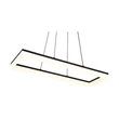 Trio CAMINO függeszték fém, műanyag, fehér, fekete, LED, 27W, 4000K, 3400Lm - R35771132