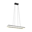 Trio CAMINO függeszték fém, műanyag, fehér, fekete, LED, 27W, 4000K, 3400Lm - R35771132