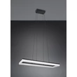 Trio CAMINO függeszték fém, műanyag, fehér, fekete, LED, 27W, 4000K, 3400Lm - R35771132