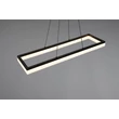 Trio CAMINO függeszték fém, műanyag, fehér, fekete, LED, 27W, 4000K, 3400Lm - R35771132