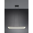 Trio CAMINO függeszték fém, műanyag, fehér, fekete, LED, 27W, 4000K, 3400Lm - R35771132