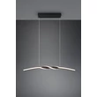 Trio GINKO függeszték fém, fekete, LED, 18W, 2000lm, 3000K - R35791132