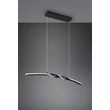 Trio GINKO függeszték fém, fekete, LED, 18W, 2000lm, 3000K - R35791132